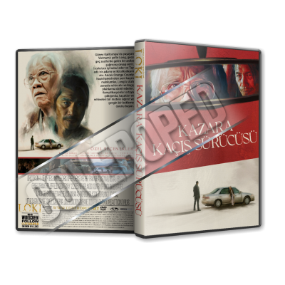 Kazara Kaçış Sürücüsü - The Accidental Getaway Driver - 2023 Türkçe Dvd Cover Tasarımı